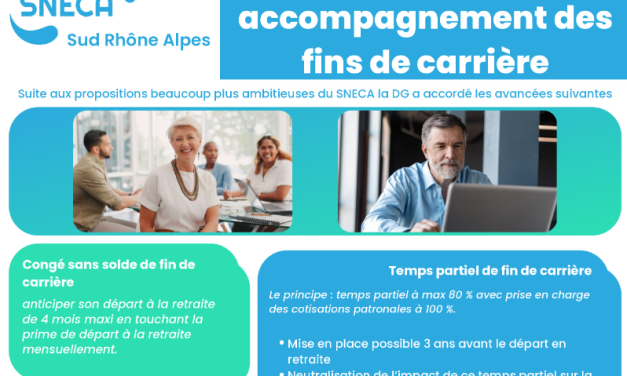 Accompagnement fin de carrière