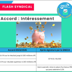 Signature de l&rsquo;accord Intéressement