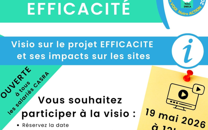 Visio projet « Efficacité »