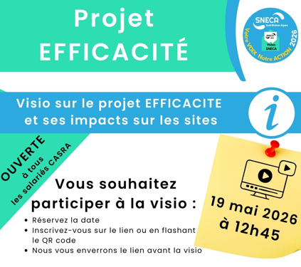 Visio projet « Efficacité »