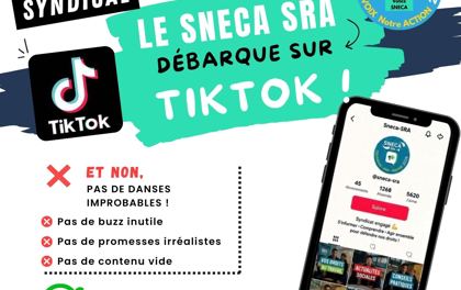 Sneca SRA débarque sur TikTok