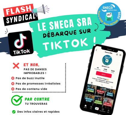 Sneca SRA débarque sur TikTok