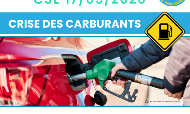 Carburant : Déclaration SNECA